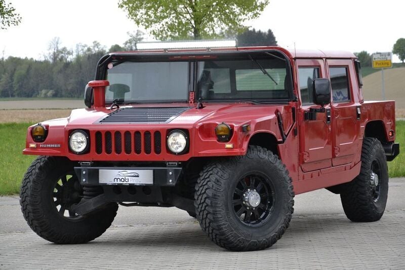 Rot Gebraucht 2000 Hummer H1 SUV | 81.999 € - Bild 1/4