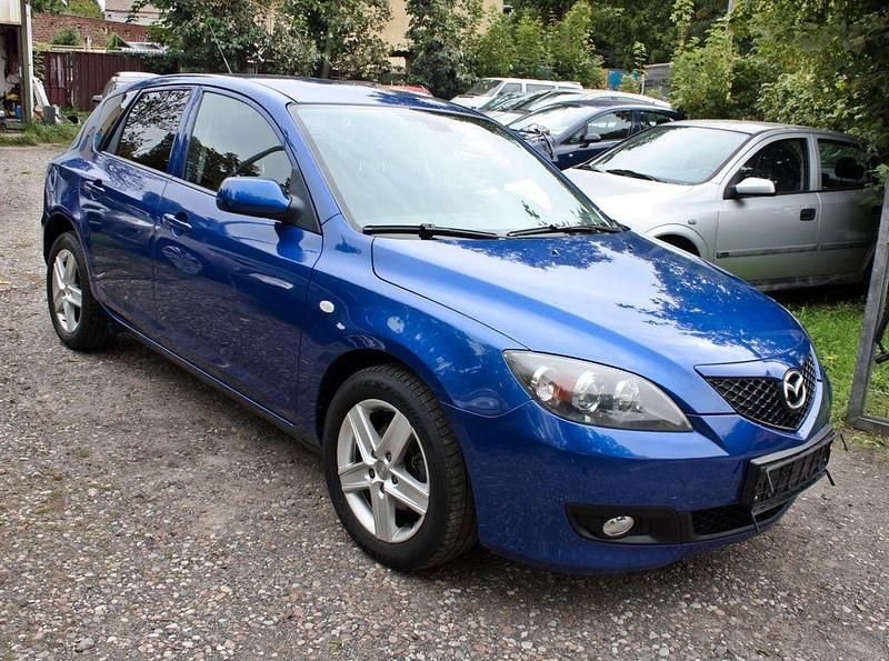 Blau Gebraucht 2008 Mazda 3 Active Plus Limousine | 3.799 € (Fairer Preis) - Bild 1/4