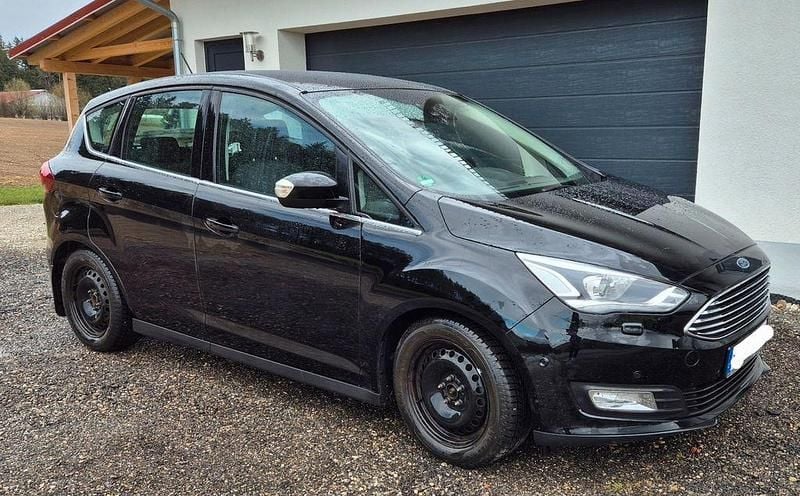 Gebraucht Ford C-MAX Titanium 150 PS (110 kW) 2018 Schwarz Van / Kleinbus