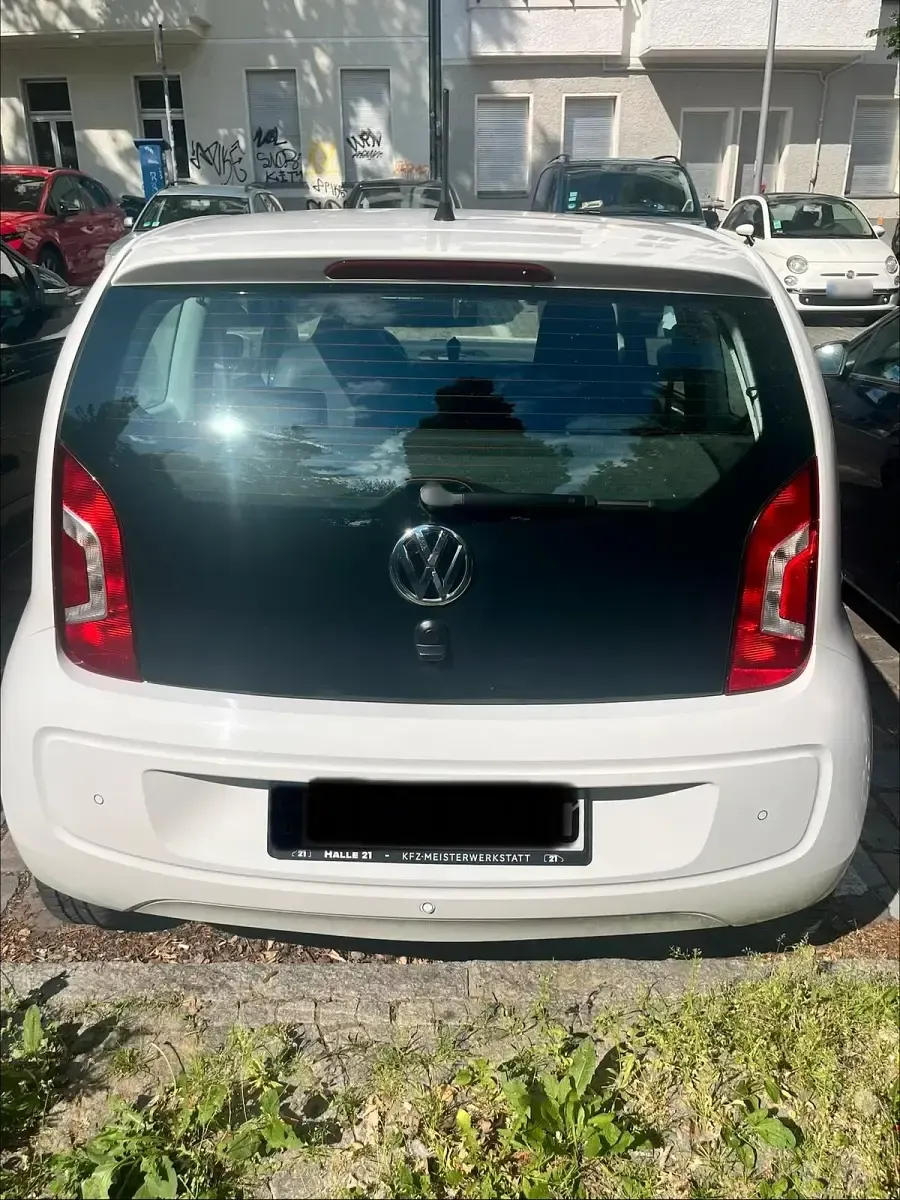 Gebraucht VW up! 60 PS (44 kW) 2014 Weiß Kleinwagen