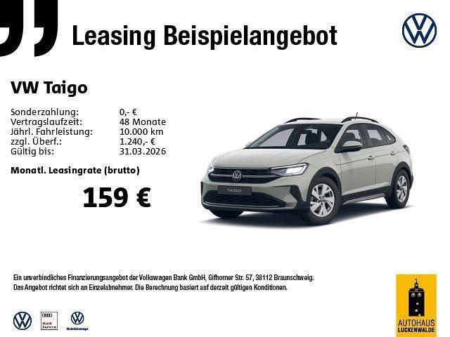 Neu VW Taigo Life 95 PS (69 kW) 2026 SUV