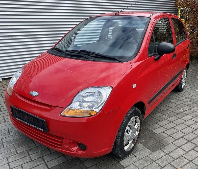 Rot Gebraucht 2009 Chevrolet Matiz Kleinwagen | 790 € (Superpreis) - Bild 1/3