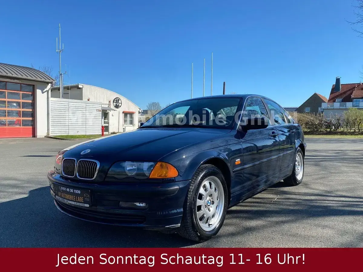 Gebraucht BMW 320 150 PS (110 kW) 1998 Blau Limousine