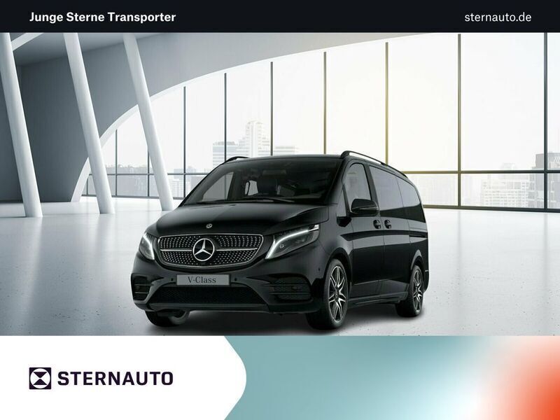 Schwarz Gebraucht 2023 Mercedes V300 Avantgarde Van / Kleinbus | 73.820 € (Teuer) - Bild 1/4