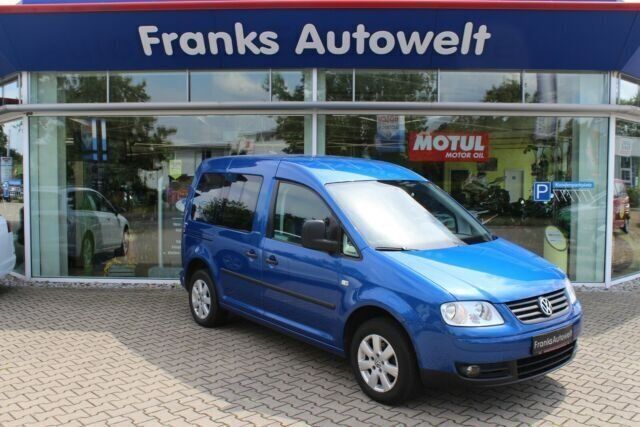 Gebraucht VW Caddy Life 102 PS (75 kW) 2005 Blau metallic Van / Kleinbus