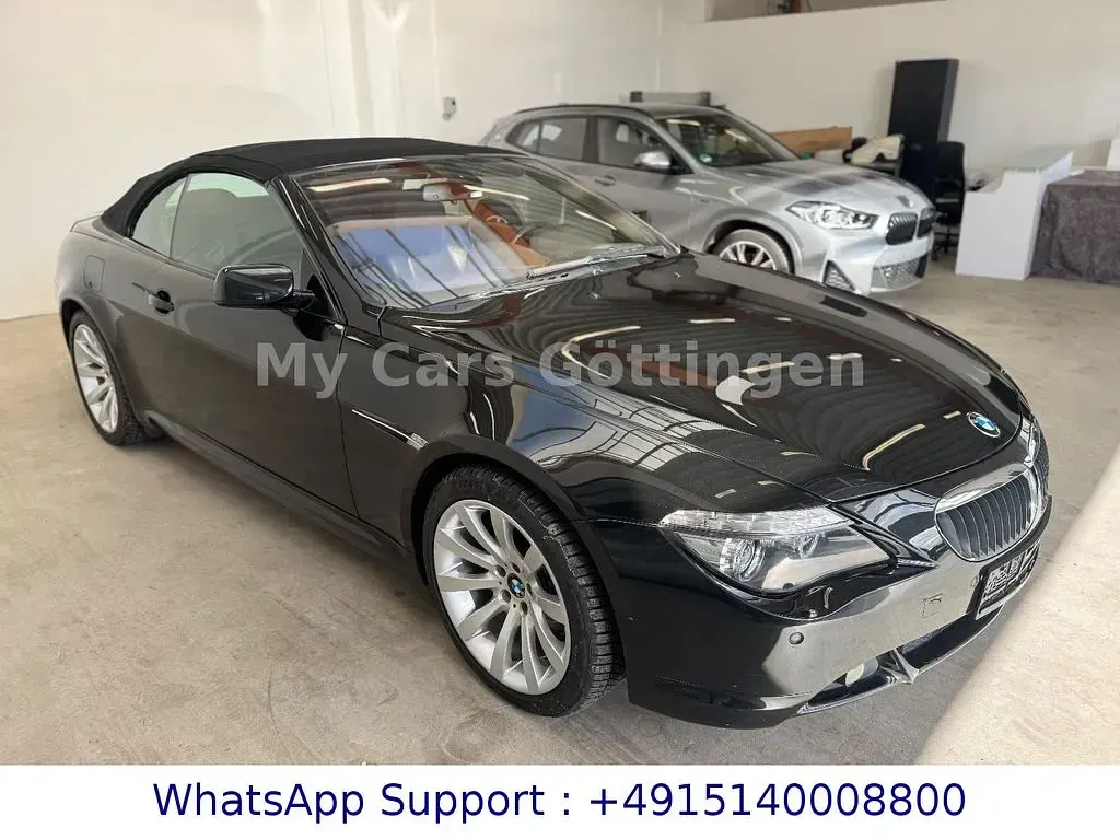 Gebraucht BMW 635 Cabriolet Shadowline 286 PS (210 kW) 2008 Schwarz Cabrio