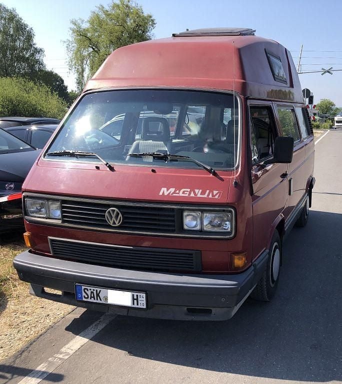Gebraucht VW T3 69 PS (50 kW) 1988 Rot Van