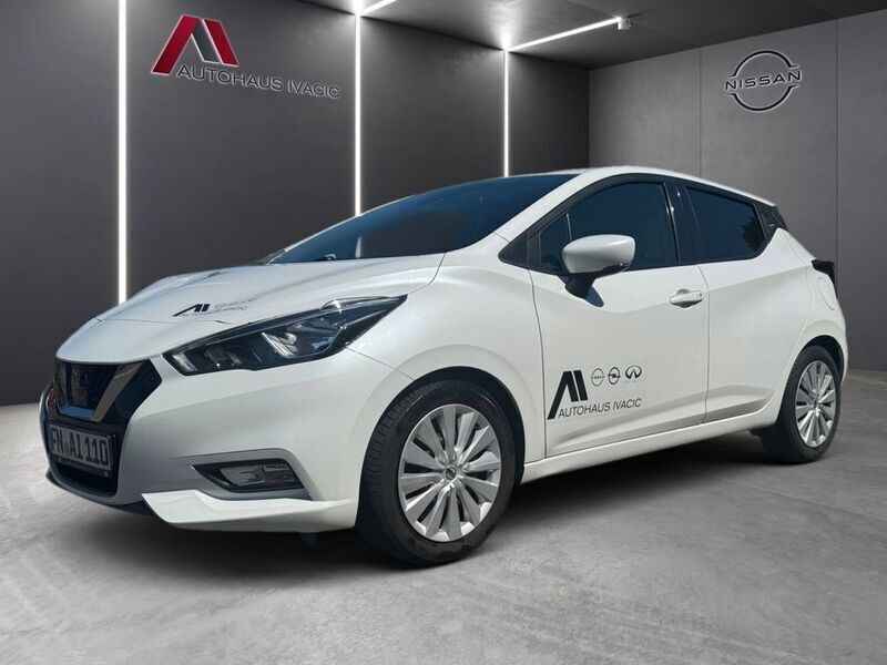 Weiß Gebraucht 2019 Nissan Micra N-Connecta Kleinwagen | 11.990 € (Fairer Preis) - Bild 1/2