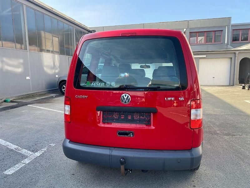 Gebraucht VW Caddy Life 102 PS (75 kW) 2009 Rot Van / Kleinbus