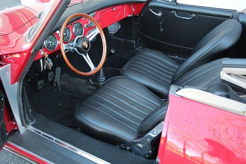 Gebraucht Porsche 356 75 PS (55 kW) 1961 Rot Cabrio