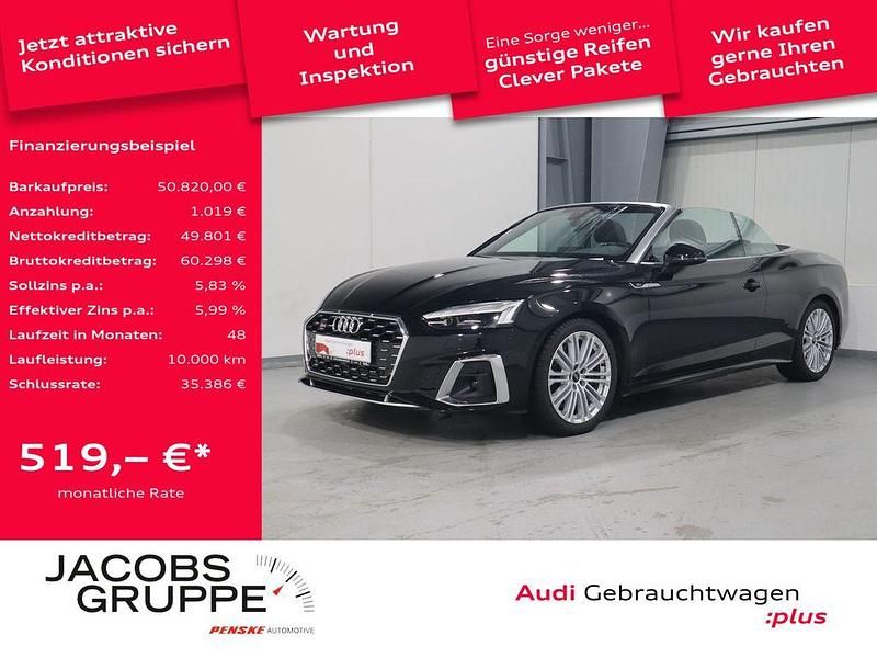 Gebraucht Audi S5 Cabriolet Ambiente 354 PS (260 kW) 2024 Mythosschwarz metallic Cabrio