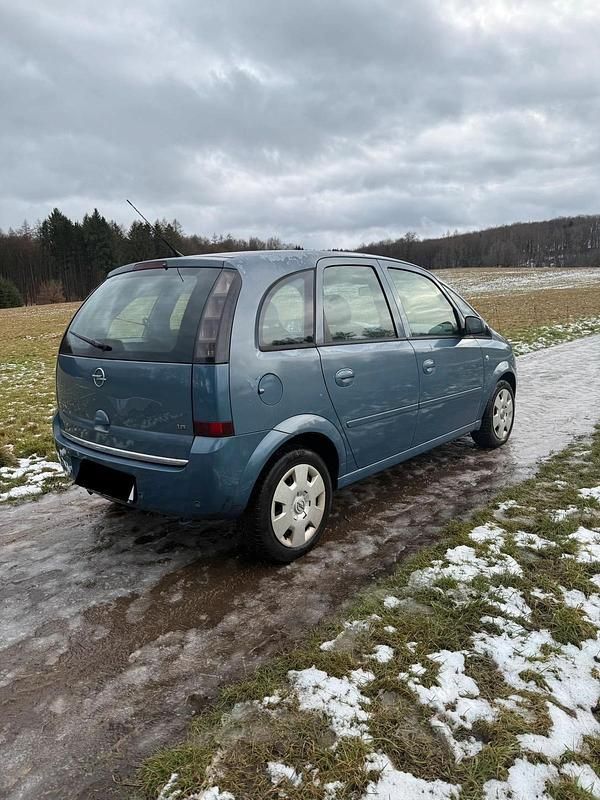 Gebraucht Opel Meriva 105 PS (77 kW) 2008 Blau Van / Kleinbus
