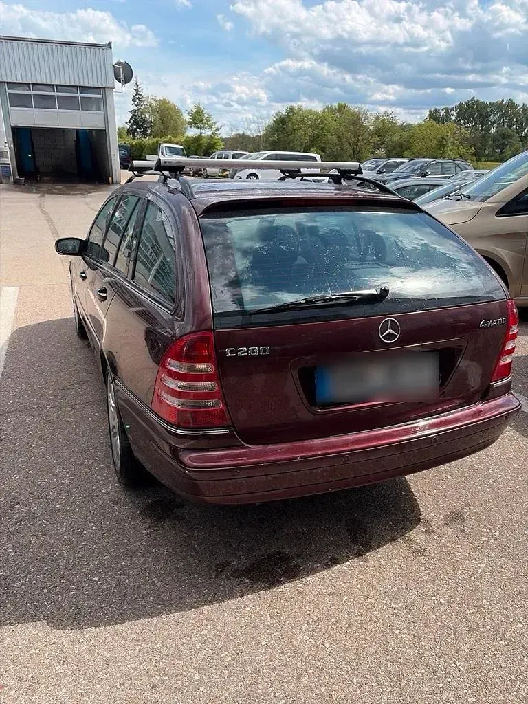 Gebraucht Mercedes C280 231 PS (169 kW) 2007 Rot Kombi