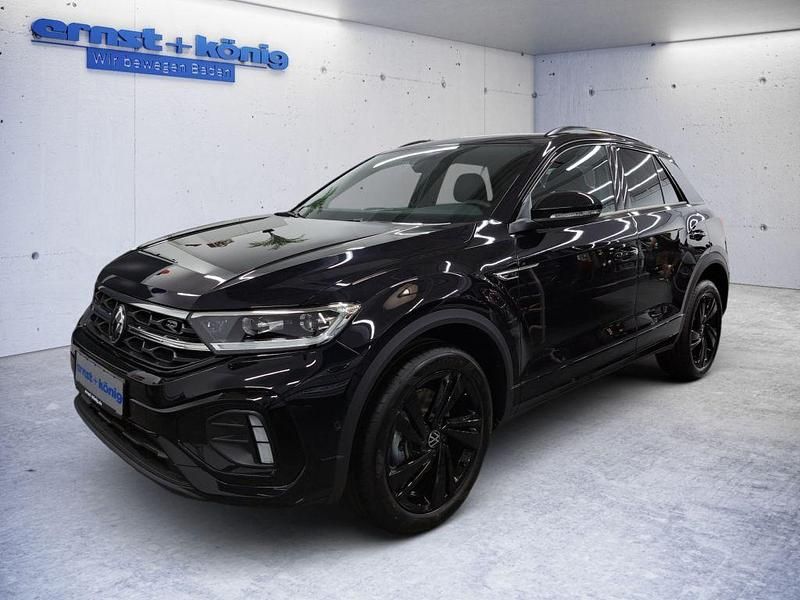 Deep black pearlescent Neu 2025 VW T-Roc R-line SUV | 37.890 € (Superpreis) - Bild 1/4