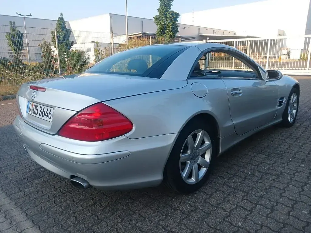 Gebraucht Mercedes SL500 306 PS (225 kW) 2002 Silber Cabrio