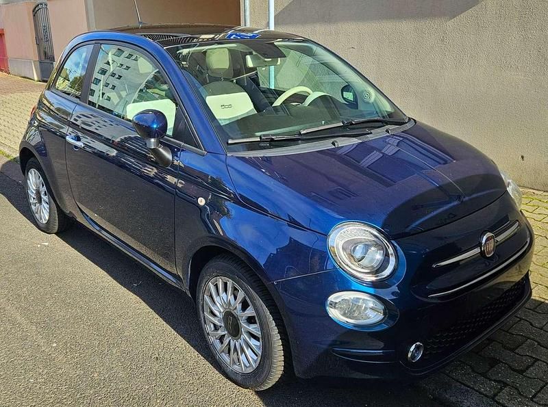 Blau Gebraucht 2020 Fiat 500 Lounge Limousine | 14.000 € (Teuer) - Bild 1/4