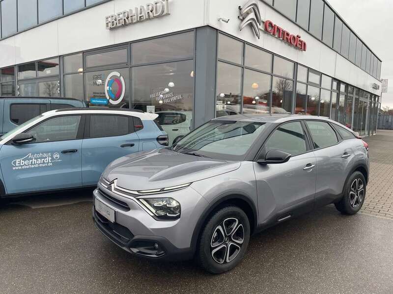Stahlgrau Gebraucht 2023 Citroën C4 Feel Limousine | 23.977 € (Teuer) - Bild 1/4