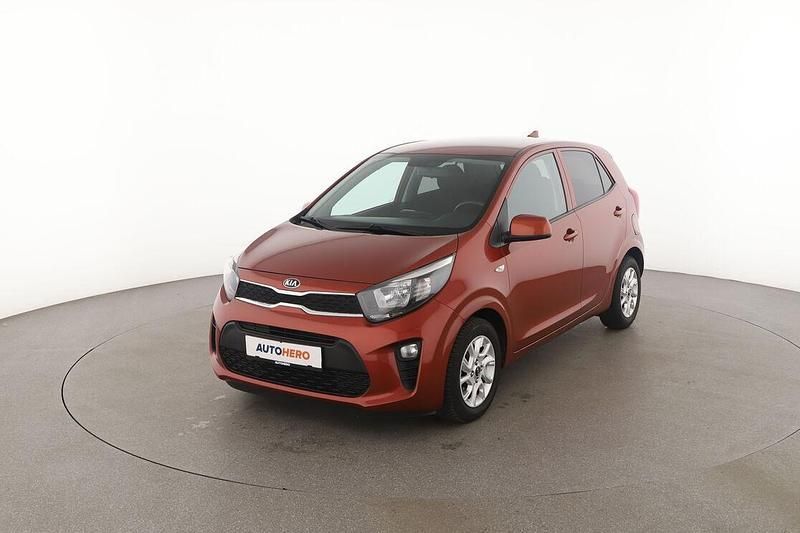 Orange Gebraucht 2018 Kia Picanto DREAM-TEAM Edition Kleinwagen | 10.750 € (Fairer Preis) - Bild 1/3