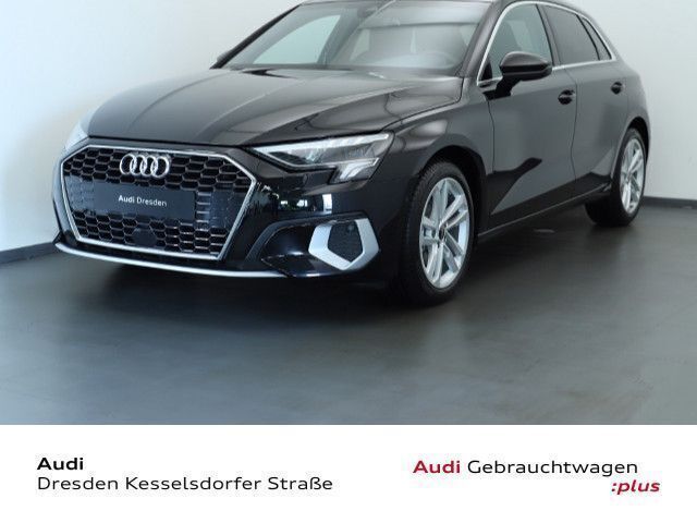 Schwarz Gebraucht 2024 Audi A3 Sportback Advanced Limousine | 30.650 € (Guter Preis) - Bild 1/4
