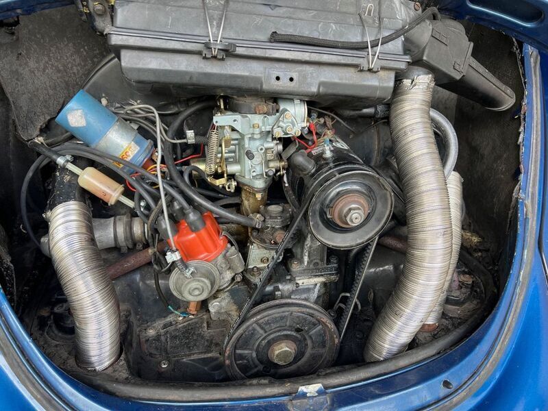 Gebraucht VW Käfer 50 PS (36 kW) 1972 Blau Cabrio