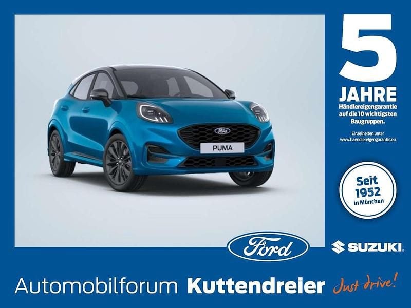 Digital aqua blue Neu 2025 Ford Puma SUV | 30.900 € (Fairer Preis) - Bild 1/3