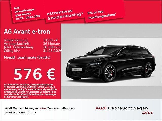 Gebraucht Audi A6 e-tron Performance 269 kW (367 PS) 2025 Mythosschwarz metallic Kombi