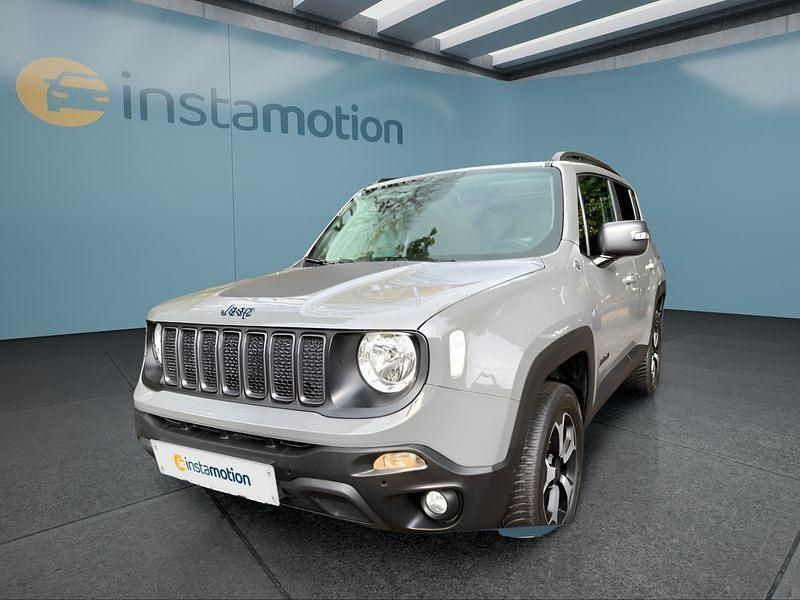 Grau Gebraucht 2021 Jeep Renegade Trailhawk SUV | 25.749 € (Fairer Preis) - Bild 1/4