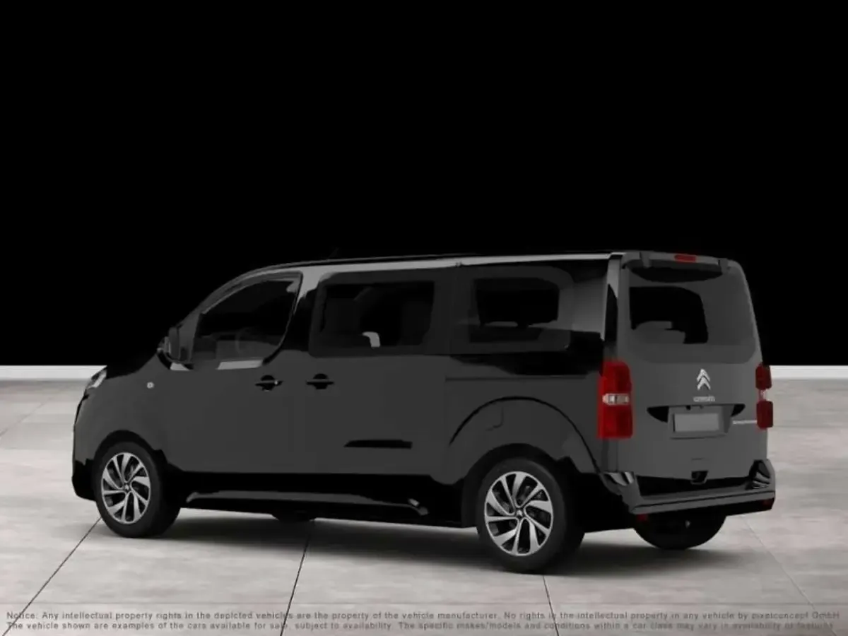 Gebraucht Citroën Spacetourer 177 PS (130 kW) 2025 Lackierung schwarz perla nera/ Van / Kleinbus