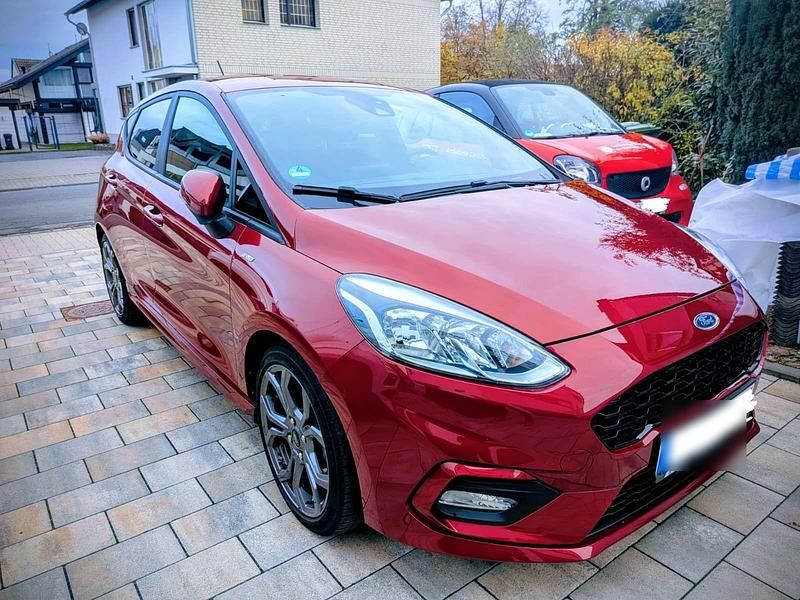 Gebraucht Ford Fiesta ST-Line 101 PS (74 kW) 2018 Rot Kleinwagen
