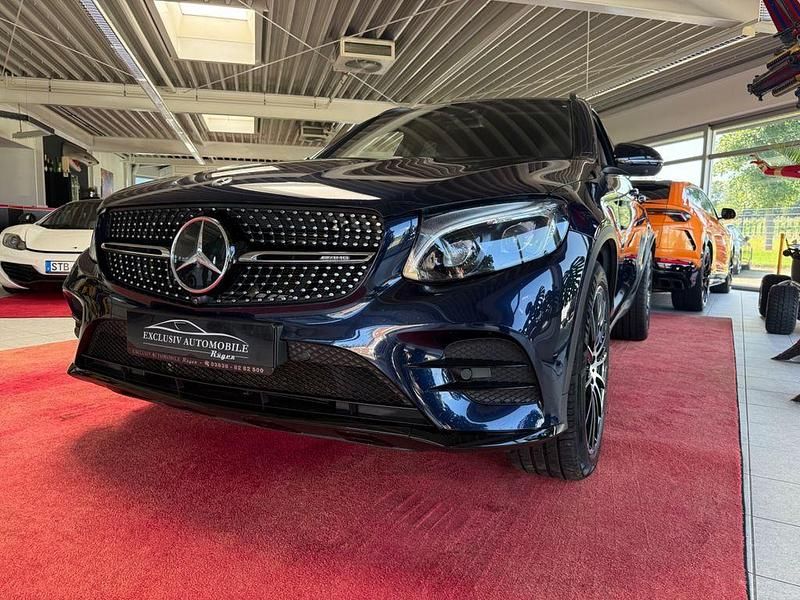 Cavansitblau Gebraucht 2018 Mercedes GLC43 AMG AMG SUV | 33.950 € (Fairer Preis) - Bild 1/4