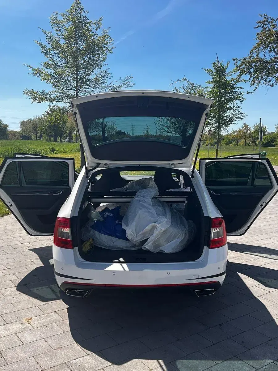 Gebraucht Skoda Octavia RS 220 PS (161 kW) 2014 Weiß Kombi