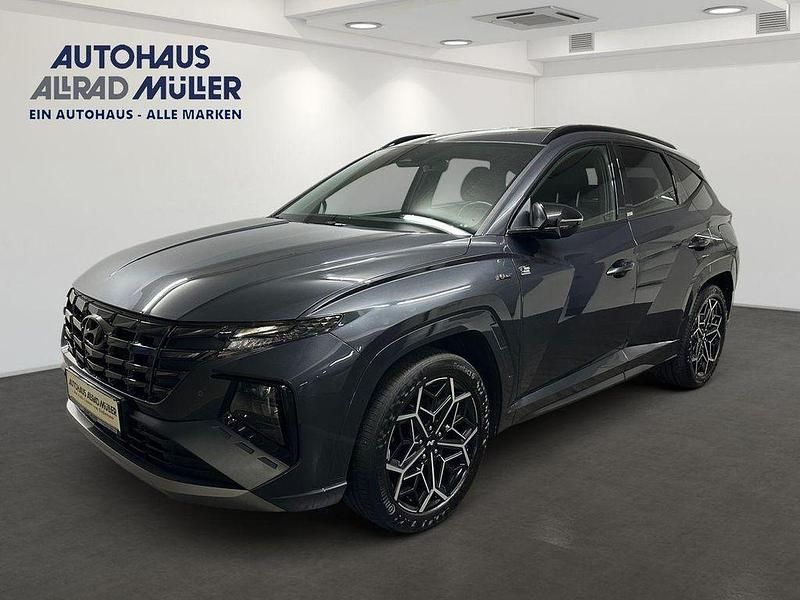 Grau Gebraucht 2021 Hyundai Tucson N Line SUV | 26.980 € (Etwas zu teuer) - Bild 1/4