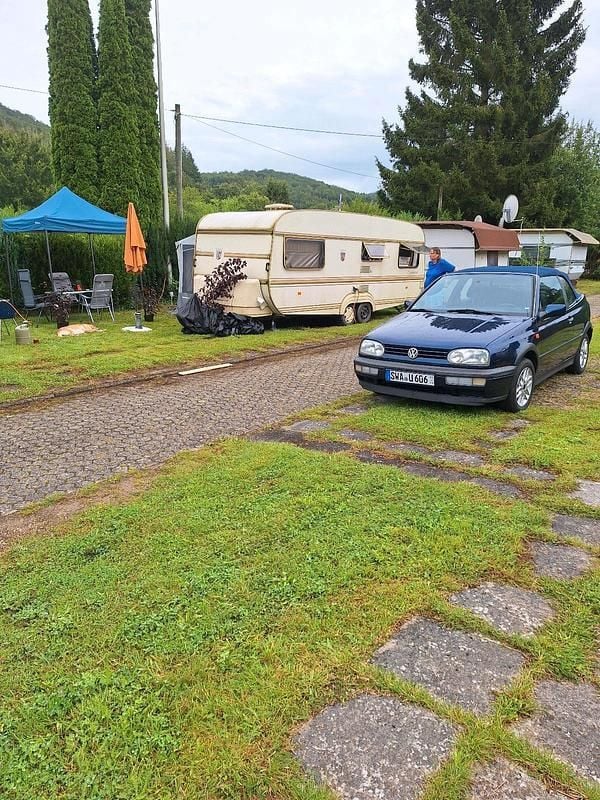 Blau Gebraucht 1995 VW Golf Cabriolet Cabrio | 2.500 € - Bild 1/3