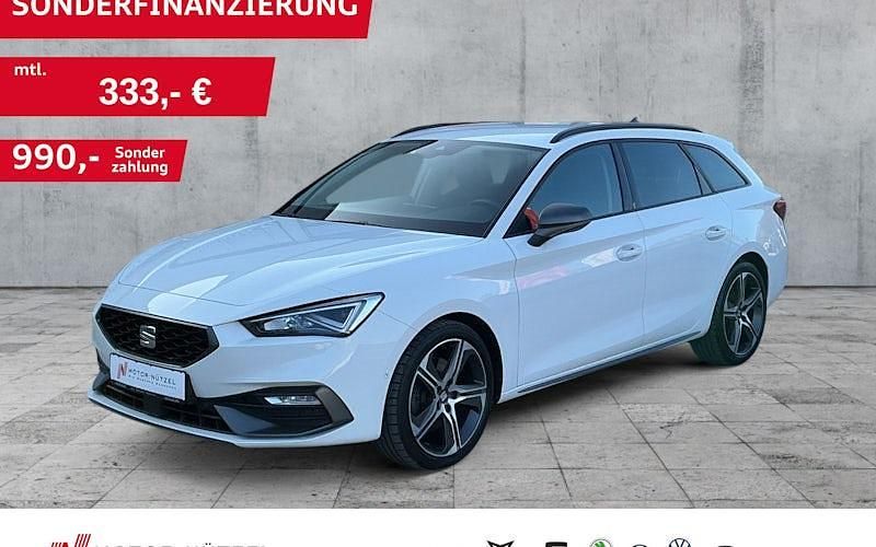 Usado Seat Leon ST FR 190 HP (139 kW) 2021 Branco Carrinha