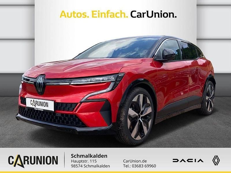 Gebraucht Renault Megane E-Tech Techno 160 kW (218 PS) 2024 Dezirrot metallic, black pearlschwarz metallic Limousine