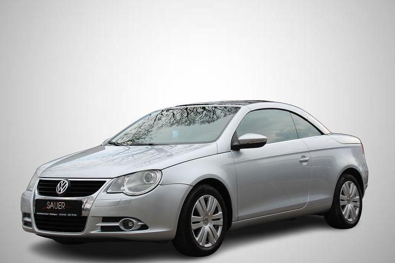Gebraucht VW Eos 122 PS (89 kW) 2010 Silber Cabrio