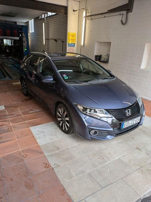 Gebraucht Honda Civic Lifestyle 120 PS (88 kW) 2015 Blau Kombi