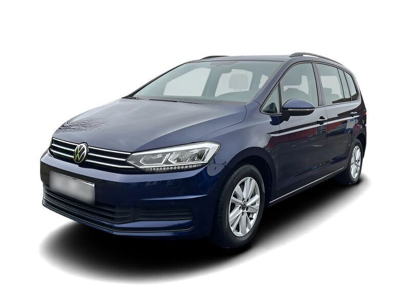 Blau Gebraucht 2021 VW Touran Comfortline Van / Kleinbus | 28.149 € (Fairer Preis) - Bild 1/4