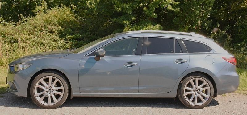 Blau Gebraucht 2014 Mazda 6 Sports-Line Kombi | 9.900 € (Fairer Preis) - Bild 1/4