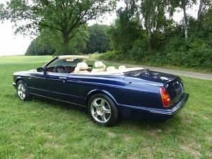 Gebraucht Bentley Azure 389 PS (286 kW) 1996 Dunkelblau metallic Cabrio