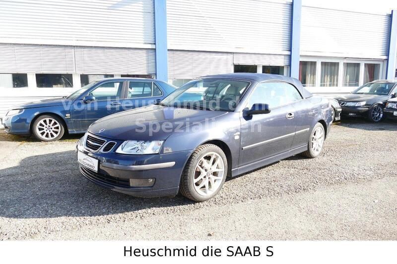 Blau Gebraucht 2004 Saab 9-3 Cabriolet Cabrio | 16.500 € - Bild 1/4