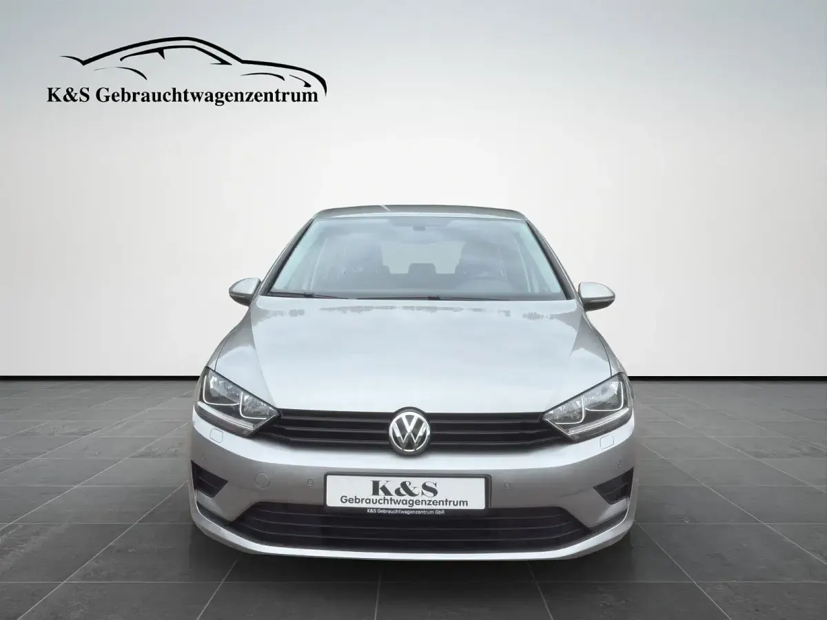Gebraucht VW Golf Sportsvan Trendline 86 PS (63 kW) 2015 Silber Van / Kleinbus