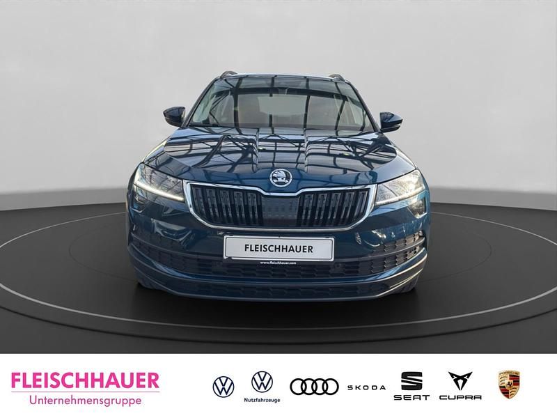 Gebraucht Skoda Karoq Style 110 PS (80 kW) 2022 Blau SUV