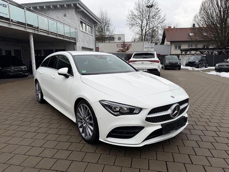 Gebraucht Mercedes CLA200 Shooting Brake AMG 163 PS (119 kW) 2019 Weiß Kombi