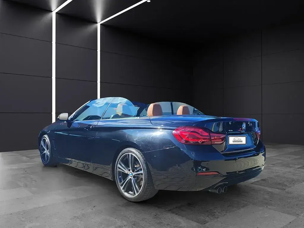 Gebraucht BMW 430 Cabriolet Sport Line 252 PS (185 kW) 2019 Schwarz Cabrio