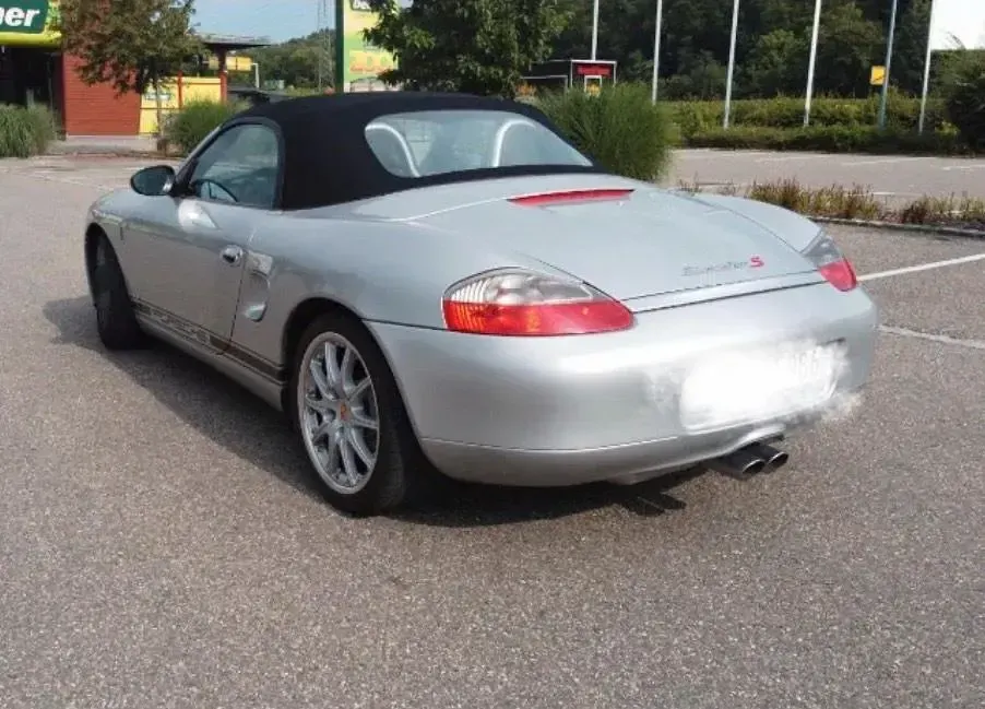 Gebraucht Porsche 986 Boxster 252 PS (185 kW) 2003 Silber Cabrio