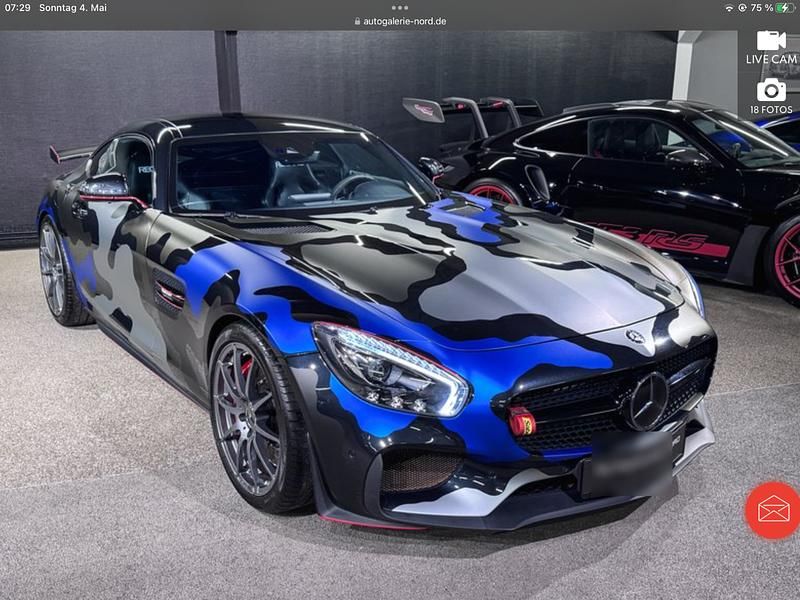 Schwarz Gebraucht 2016 Mercedes AMG GT S AMG Coupé | 80.900 € (Fairer Preis) - Bild 1/4