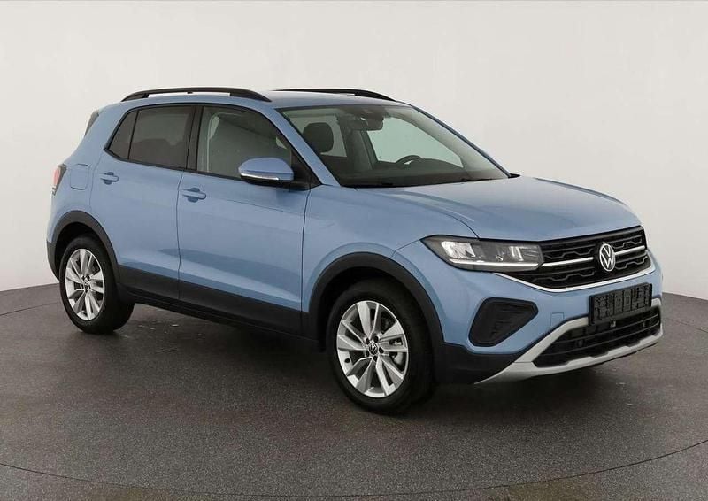 Clear blue metallic Neu 2025 VW T-Cross Life SUV | 28.595 € (Guter Preis) - Bild 1/4