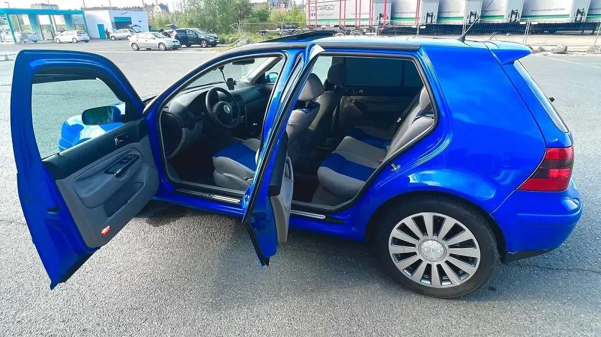 Gebraucht VW Golf IV 115 PS (84 kW) 2000 Blau Limousine