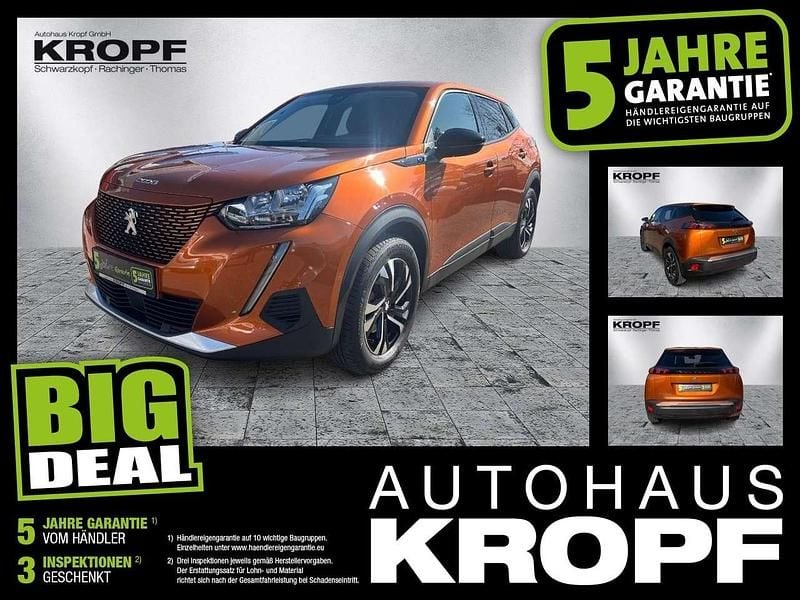 Gebraucht Peugeot e-2008 Active 100 kW (136 PS) 2022 Lackierung orange fusion/typ a SUV